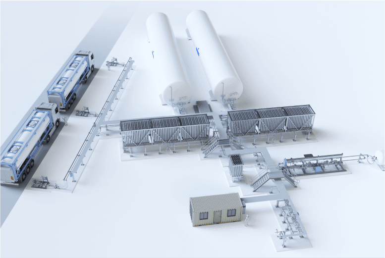 Packaged regasification systems